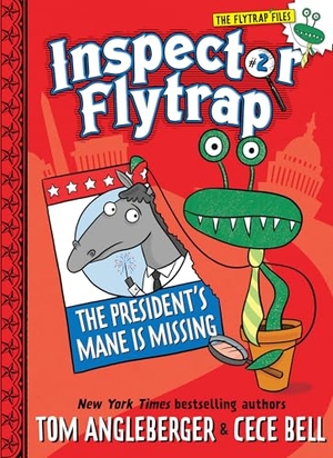 Angleberger, Tom. Inspector Flytrap in the President's Mane Is Missing (Inspector Flytrap #2) - Volume 2. Amulet Books, 2016.