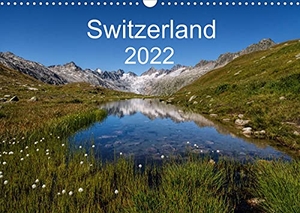 Schaenzer, Sandra. Switzerland Mountainscapes 2022 (Wall Calendar 2022 DIN A3 Landscape) - A journey through the beautiful Swiss mountain scenery in four seasons (Monthly calendar, 14 pages ). Calvendo, 2021.