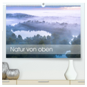 Natur von oben (hochwertiger Premium Wandkalender 2025 DIN A2 quer), Kunstdruck in Hochglanz