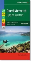 freytag & berndt Straßenkarte Oberösterreich 1:150.000