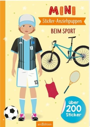 Mini-Sticker-Anziehpuppen - Beim Sport - Über 200 Sticker. Ars Edition GmbH, 2024.