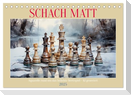 Schach Matt (Tischkalender 2025 DIN A5 quer), CALVENDO Monatskalender
