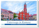 Unterwegs in Kamenz (Tischkalender 2025 DIN A5 quer), CALVENDO Monatskalender