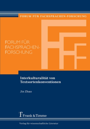 Zhao, Jin. Interkulturalität von Textsortenkonventionen - Vergleich deutscher und chinesischer Kulturstile: Imagebroschüren. Frank und Timme GmbH, 2008.