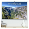 Griechenland 2025 - Zagorochoria und Vikos-Schlucht (hochwertiger Premium Wandkalender 2025 DIN A2 quer), Kunstdruck in Hochglanz
