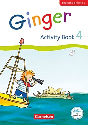 Caspari-Grote, Kerstin / Grandt, Ina et al. Ginger - Early Start Edition 4. Schuljahr - Activity Book mit Audio-CD, Minibildkarten und Faltbox - Mit Audio-CD, Minibildkarten und Faltbox. Cornelsen Verlag GmbH, 2019.