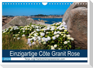 Einzigartige Côte Granit Rose (Wandkalender 2024 DIN A4 quer), CALVENDO Monatskalender