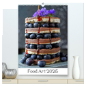 Food Art 2025 (hochwertiger Premium Wandkalender 2025 DIN A2 hoch), Kunstdruck in Hochglanz