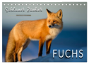 Fuchs - schlauer Räuber (Tischkalender 2024 DIN A5 quer), CALVENDO Monatskalender