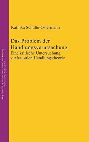 Schulte-Ostermann, Katinka. Das Problem der Handlungsverursachung - Eine kritische Untersuchung zur kausalen Handlungstheorie. De Gruyter, 2011.