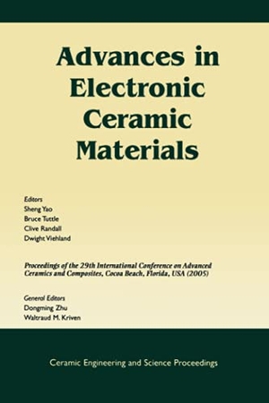 Yao / Kriven Wm et al. CESP V26 #5. John Wiley & Sons, 2005.