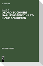 Georg Büchners naturwissenschaftliche Schriften