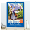 Radio Nostalgie - Empfangsbestätigungskarten internationaler Rundfunkstationen (hochwertiger Premium Wandkalender 2024 DIN A2 hoch), Kunstdruck in Hochglanz