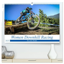 Women Downhill Racing (hochwertiger Premium Wandkalender 2025 DIN A2 quer), Kunstdruck in Hochglanz