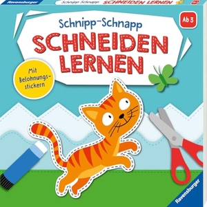 Gregor, Rina. Ravensburger Schnipp-Schnapp Schneiden lernen - Schneiden und Kleben ab 3 Jahren - Block mit Belohnungsstickern und Profi-Urkunde - Perforierte Seiten. Ravensburger Verlag, 2022.