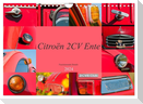 Citroën 2 CV Ente - Faszinierende Details (Wandkalender 2024 DIN A4 quer), CALVENDO Monatskalender