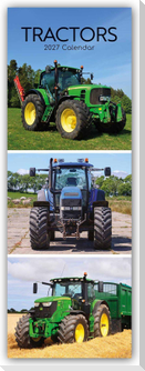 Tractors - Traktoren - Slimline-Kalender 2027