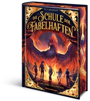Brandon, M. J.. Die Schule der Fabelhaften, Band 1 - Das Erbe des Phönix. Ravensburger Verlag, 2026.