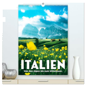 Italien - Von den Alpen bis zum Mittelmeer. (hochwertiger Premium Wandkalender 2025 DIN A2 hoch), Kunstdruck in Hochglanz