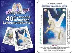 Schulze, Angelina. Angelinas 40 mystische Beginner - Lenormandkarten - + 9 Tauschkarten in der dritten Neuauflage. Schulze, Angelina, 2022.