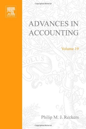 Reckers, P. M. J. / Reckers. Advances in Accounting. Elsevier BV, 2002.