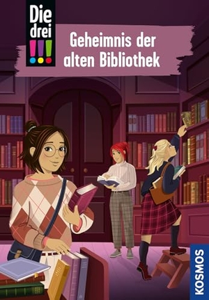 Sol, Mira. Die drei !!!, 120, Geheimnis der alten Bibliothek - Spannender Kinderkrimi ab 10 Jahren über Freundschaft, Teamgeist und clevere Detektivinnen mit jeder Menge Mädchen-Power. Franckh-Kosmos, 2026.