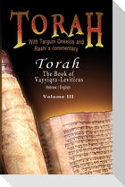 Pentateuch with Targum Onkelos and rashi's commentary