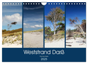 Weststrand Darß (Wandkalender 2025 DIN A4 quer), CALVENDO Monatskalender
