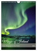 Magic of Iceland - nature photography (Wall Calendar 2024 DIN A4 portrait), CALVENDO 12 Month Wall Calendar
