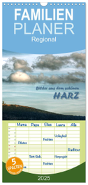 Familienplaner 2025 - Bilder aus dem schönen Harz mit 5 Spalten (Wandkalender, 21 x 45 cm) CALVENDO
