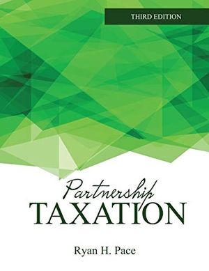Pace. Partnership Taxation. Kendall Hunt Publishing, 2019.