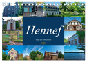 Hennef - Stadt der 100 Dörfer (Tischkalender 2025 DIN A5 quer), CALVENDO Monatskalender
