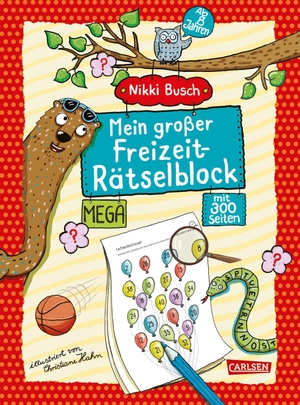 Busch, Nikki. Mein großer Freizeit-Rätselblock - Mega-Rätselspaß ab 8 Jahre. Carlsen Verlag GmbH, 2021.