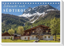 Sehnsucht nach Südtirol (Tischkalender 2025 DIN A5 quer), CALVENDO Monatskalender