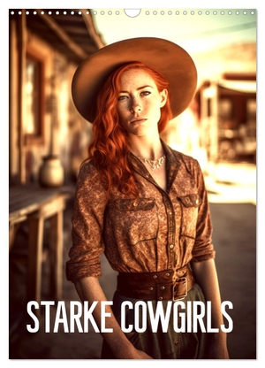 Alberts, Tim. Starke Cowgirls (Wandkalender 2024 DIN A3 hoch), CALVENDO Monatskalender - Cowgirls - Western Frauen. Calvendo, 2023.