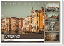 Traumstadt Venedig (Tischkalender 2024 DIN A5 quer), CALVENDO Monatskalender
