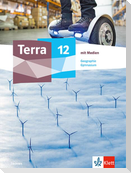 Terra Geographie 12.Schulbuch mit Medien Klasse 12.  Ausgabe Sachsen Gymnasium