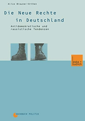 Die Neue Rechte in Deutschland - Antidemokratische und rassistische Tendenzen. VS Verlag für Sozialwissenschaften, 2001.