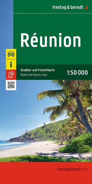 freytag & berndt Straßenkarte Réunion 1:50.000. Kompass Karten GmbH, 2026.