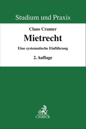 Cramer, Claus. Mietrecht - Eine systematische Einführung. C.H. Beck, 2026.