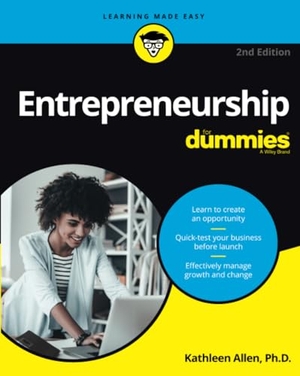 Allen, Kathleen. Entrepreneurship For Dummies, 2nd Edition. John Wiley & Sons Inc, 2023.