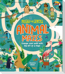 Lift-The-Flap: Animal Mazes