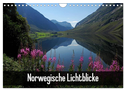 Norwegische Lichtblicke (Wandkalender 2024 DIN A4 quer), CALVENDO Monatskalender