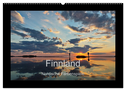 Finnland - Nordische Farbenspiele (Wandkalender 2024 DIN A2 quer), CALVENDO Monatskalender