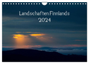 Landschaften Finnlands (Wandkalender 2024 DIN A4 quer), CALVENDO Monatskalender