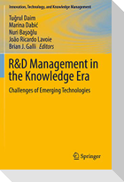 R&D Management in the Knowledge Era