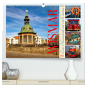 Wismar ¿ Eine Hansestadt mit viel Charme (hochwertiger Premium Wandkalender 2025 DIN A2 quer), Kunstdruck in Hochglanz