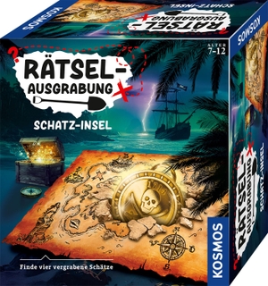 Rätsel-Ausgrabung Schatzinsel - Experimentierkasten. Franckh-Kosmos, 2026.
