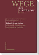 Halle als Ort der Unruhe