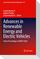 Advances in Renewable Energy and Electric Vehicles